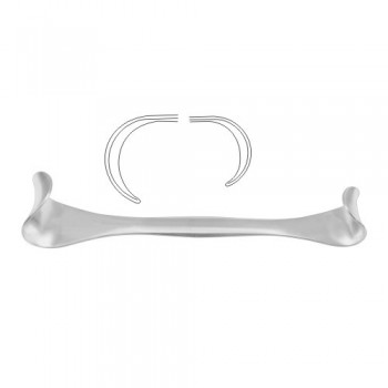 Goelet Retractor Stainless Steel, 19 cm - 7 1/2" Blade Size 40 x 40 mm - 30 x 30 mm